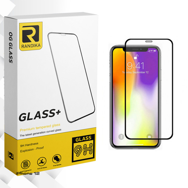 محافظ صفحه نمایش مات راندیکا مدل GLD مناسب برای گوشی موبایل اپل iPhone 12