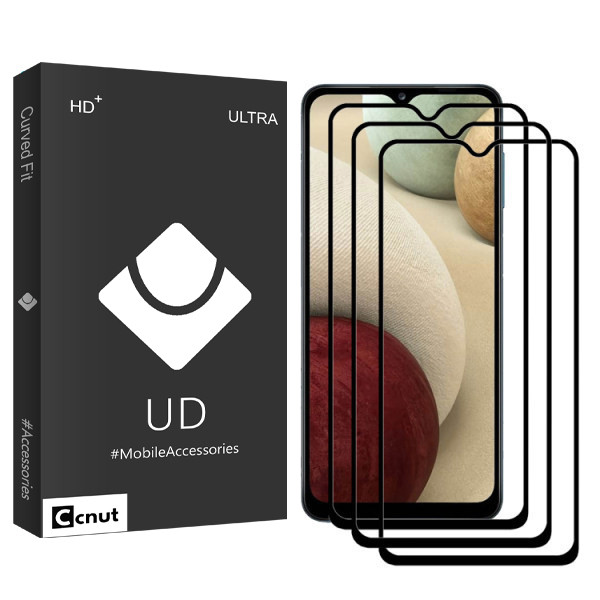 محافظ صفحه نمایش کوکونات مدل UD Black مناسب برای گوشی موبایل سامسونگ A42 بسته سه عددی