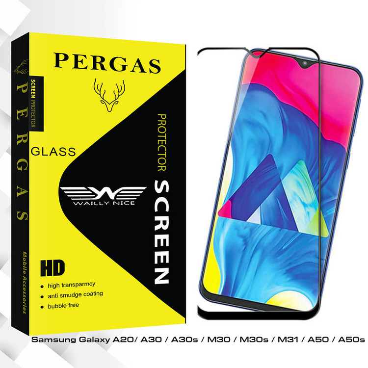 محافظ صفحه نمایش وایلی نایس مدل Pergas Glass مناسب برای گوشی موبایل سامسونگ Galaxy A20/ A30 / A30s / M30 / M30s / M31 / A50 / A50s