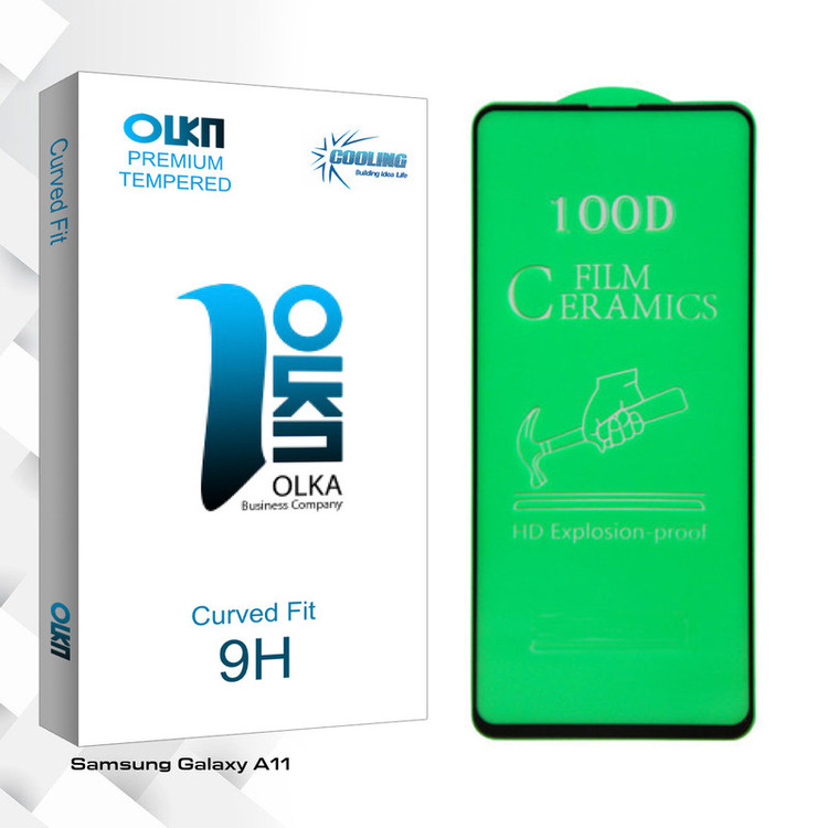 محافظ صفحه نمایش سرامیکی کولینگ مدل Olka glass مناسب برای گوشی موبایل سامسونگ Galaxy A11