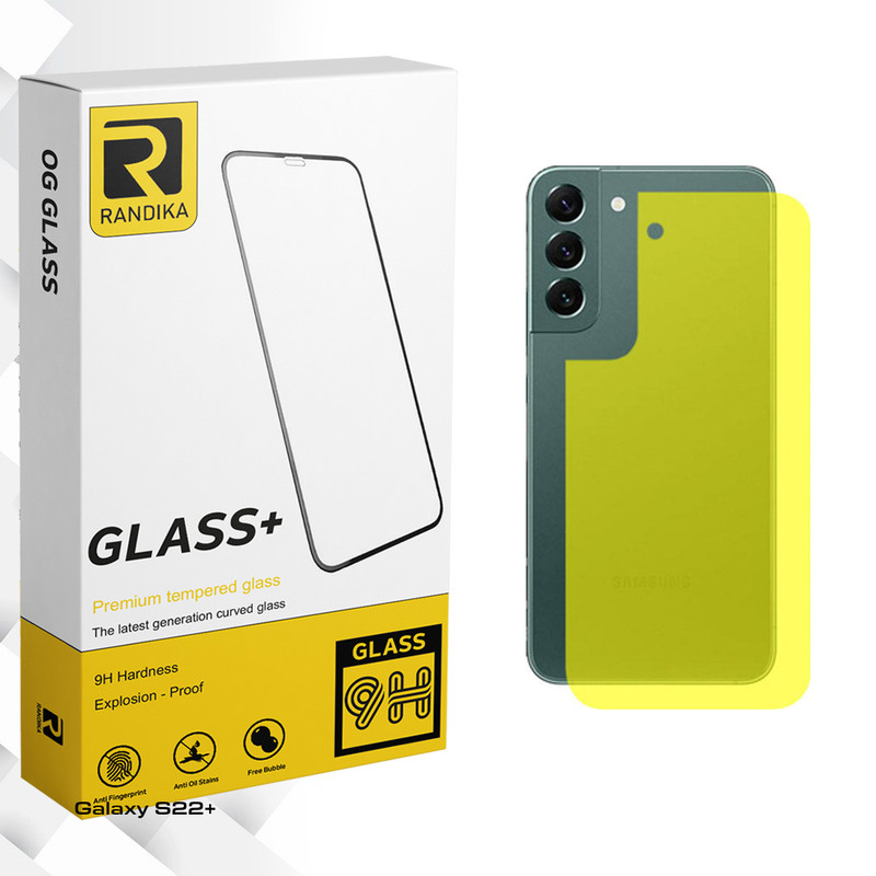 محافظ پشت گوشی راندیکا مدل Randika Glass SFLL مناسب برای گوشی موبایل سامسونگ Galaxy S22