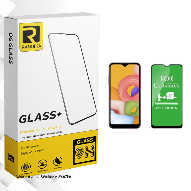 محافظ صفحه نمایش راندیکا مدل GLD مناسب برای گوشی موبایل سامسونگ Galaxy A21s