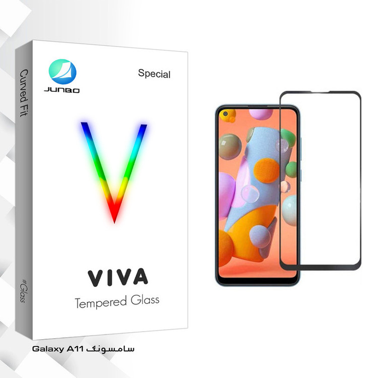 محافظ صفحه نمایش جانبو مدل Viva Glass مناسب برای گوشی موبایل سامسونگ Galaxy A11