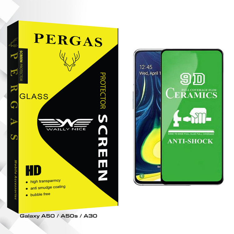 محافظ صفحه نمایش وایلی نایس مدل Pergas Glass مناسب برای گوشی موبایل سامسونگ Galaxy A50 / A50s / A30