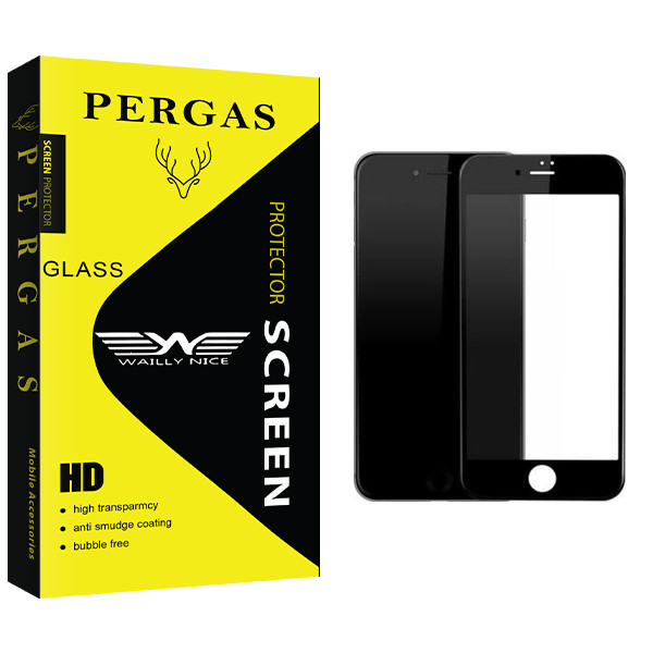 محافظ صفحه نمایش وایلی نایس مدل Pergas Glass مناسب برای گوشی موبایل اپل iPhone 7