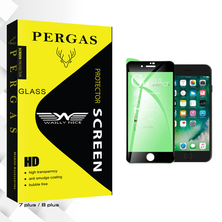 محافظ صفحه نمایش وایلی نایس مدل Pergas Glass مناسب برای گوشی موبایل اپل iPhone 7 plus
