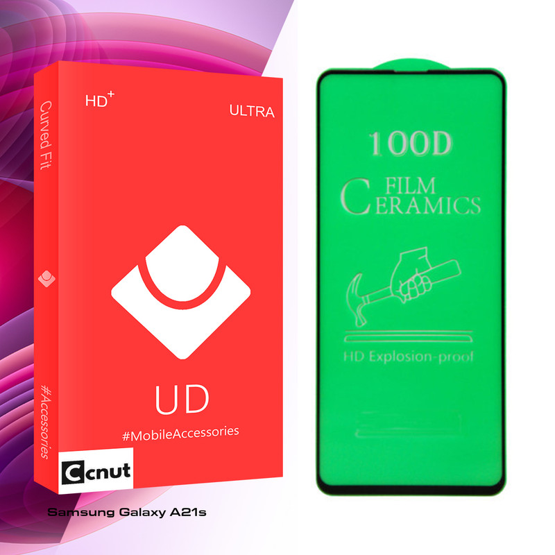 محافظ صفحه نمایش سرامیکی کوکونات مدل UD Glass مناسب برای گوشی موبایل سامسونگ Galaxy A21s