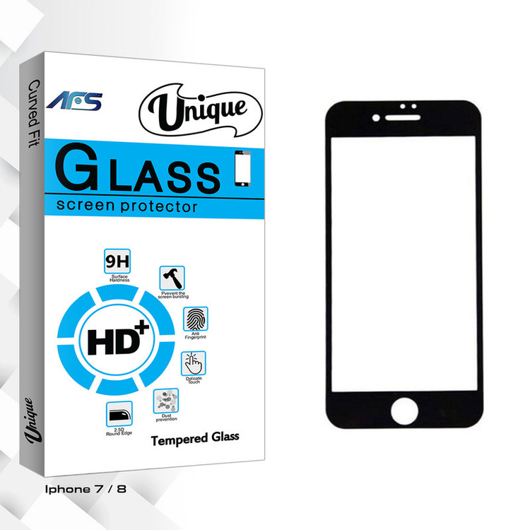 محافظ صفحه نمایش ای اف اس مدل Unique Glass مناسب برای گوشی موبایل اپل 7/8 iphone