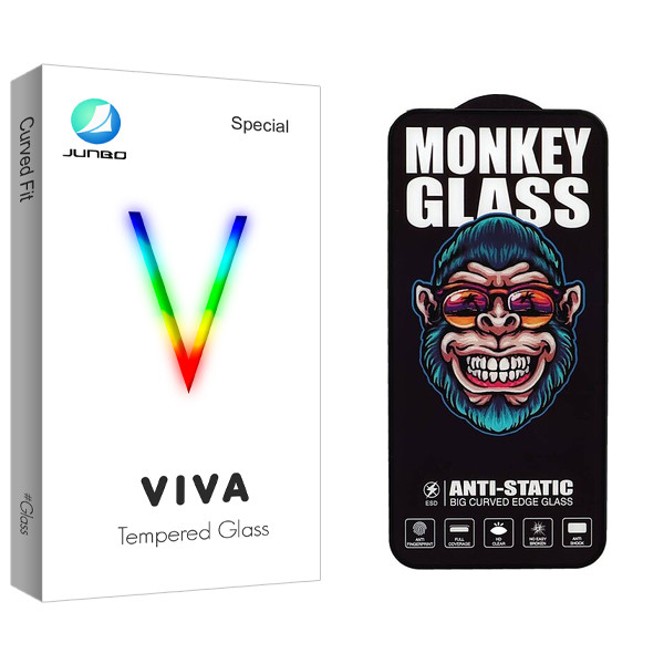 محافظ صفحه نمایش جانبو مدل MonkeyG Viva مناسب برای گوشی موبایل شیائومی Poco M6 Pro
