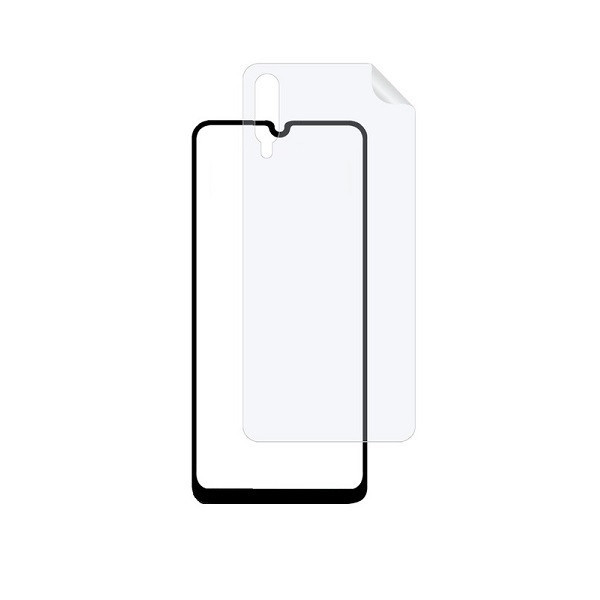 محافظ صفحه نمایش گودزیلا مدل FUL مناسب برای گوشی موبایل سامسونگ Galaxy A50 به همراه محافظ پشت گوشی