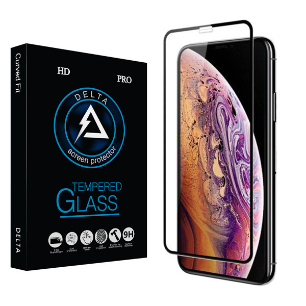 محافظ صفحه نمایش مات دلتا مدل Fit مناسب برای گوشی موبایل اپل Iphone Xs max/ 11pro max