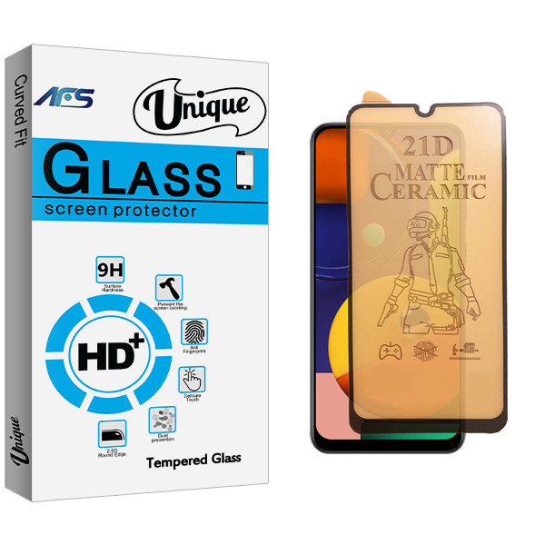 محافظ صفحه نمایش سرامیکی مات ای اف اس مدل Unique Pro مناسب برای گوشی موبایل سامسونگ Galaxy A32 4G / Galaxy A22 4G / Galaxy A31 / Galaxy M31