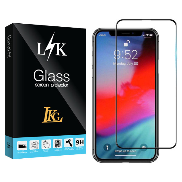 محافظ صفحه نمایش مات ال کا جی مدل LK Glass مناسب برای گوشی موبایل اپل Iphone xs