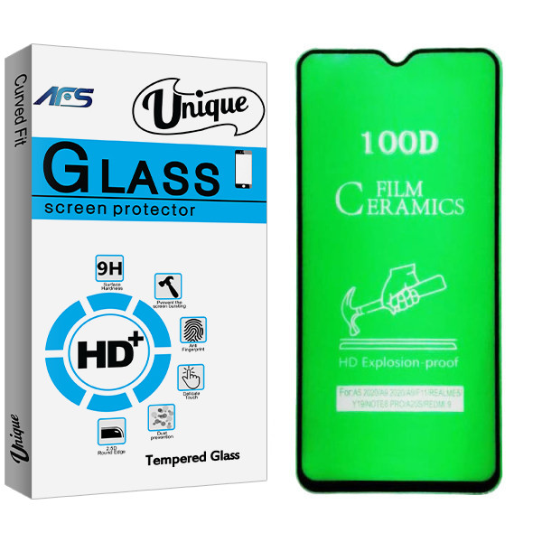 محافظ صفحه نمایش سرامیکی ای اف اس مدل Unique Glass مناسب برای گوشی موبایل سامسونگ Galaxy M31