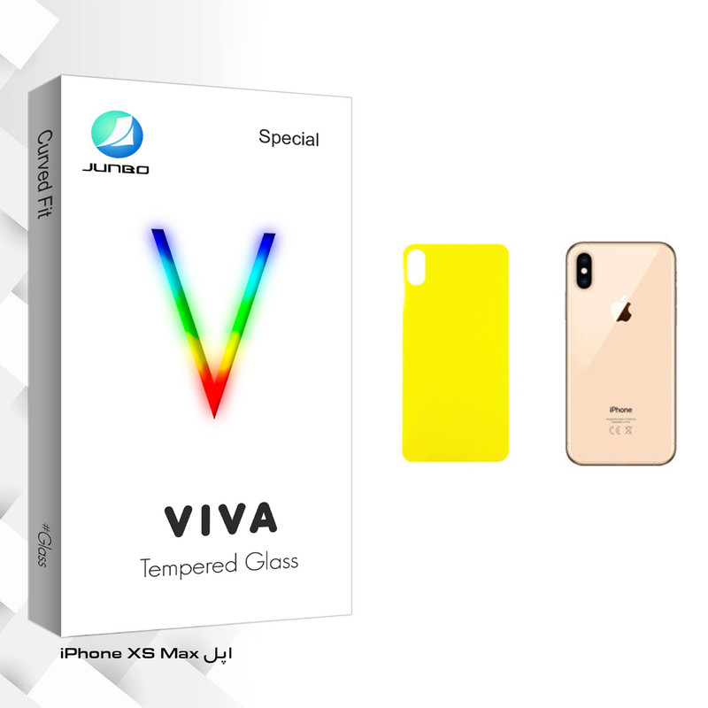 محافظ پشت گوشی جانبو مدل Viva Glass مناسب برای گوشی موبایل اپل iPhone XS Max