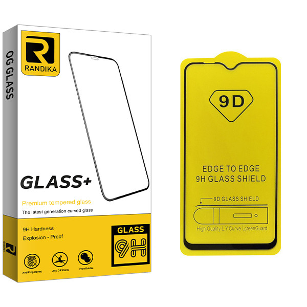 محافظ صفحه نمایش 9D راندیکا مدل GLD مناسب برای گوشی موبایل سامسونگ Galaxy A10