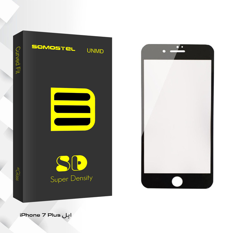 محافظ صفحه نمایش سوماستل مدل SD Glass مناسب برای گوشی موبایل اپل iPhone 7 Plus