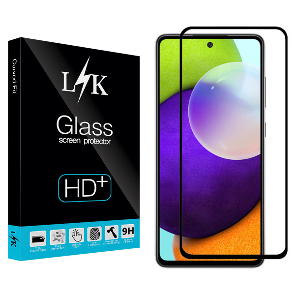 محافظ صفحه نمایش ال کی مدل Hard glass مناسب برای گوشی موبایل سامسونگ Galaxy A52