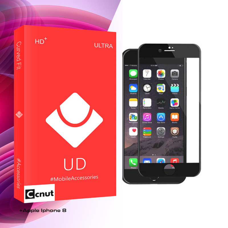 محافظ صفحه نمایش سرامیکی کوکونات مدل UD Glass مناسب برای گوشی موبایل اپل Iphone 8 plus