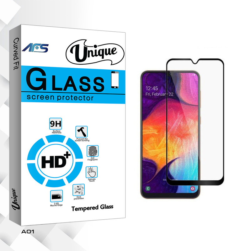 محافظ صفحه نمایش ای اف اس مدل Unique Glass مناسب برای گوشی موبایل سامسونگ Galaxy A01