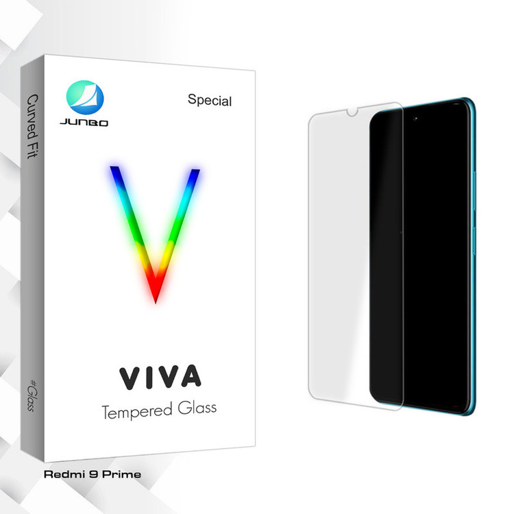 محافظ صفحه نمایش شیشه ای جانبو مدل Viva Glass MIX مناسب برای گوشی موبایل شیائومی Redmi 9 Prime