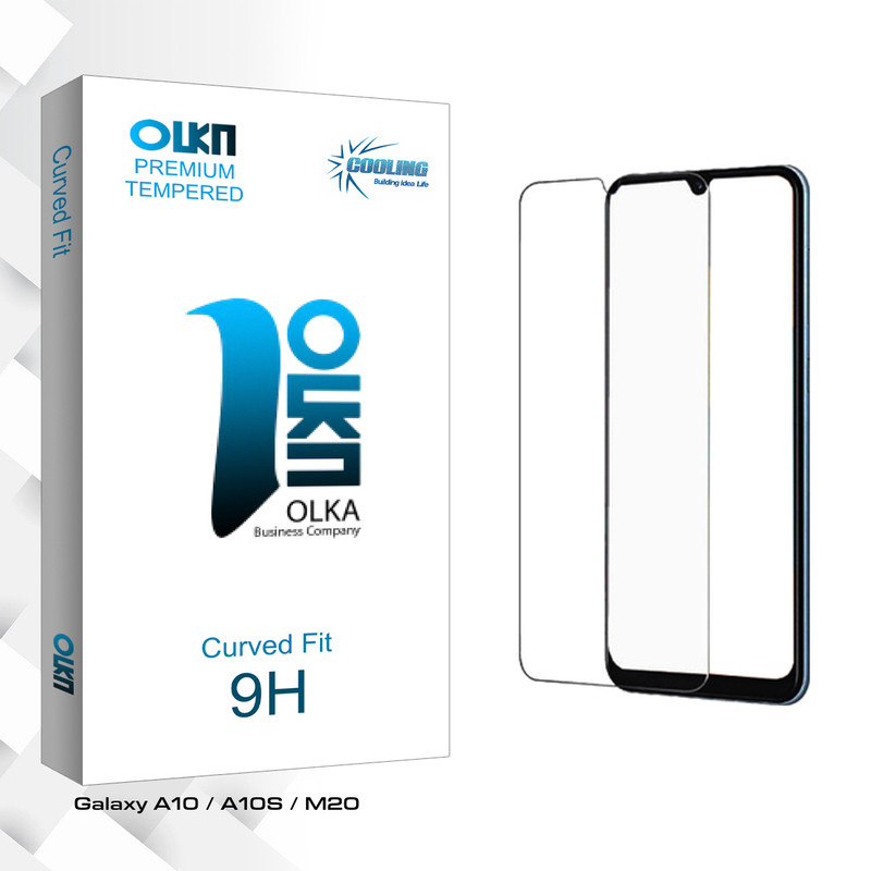 محافظ صفحه نمایش شیشه ای کولینگ مدل Olka Glass مناسب برای گوشی موبایل سامسونگ Galaxy A10 / A10S / M20