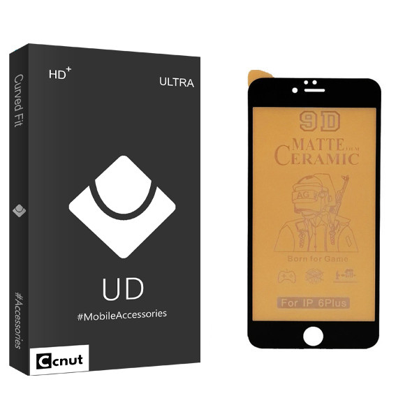 محافظ صفحه نمایش مات کوکونات مدل UD Black مناسب برای گوشی موبایل اپل IPHONE 6S PLUS