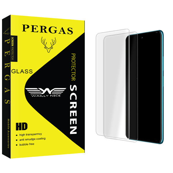 محافظ صفحه نمایش شیشه ای وایلی نایس مدل Pergas Glass MIX مناسب برای گوشی موبایل شیائومی Redmi Note 11 Pro Plus بسته دو عددی