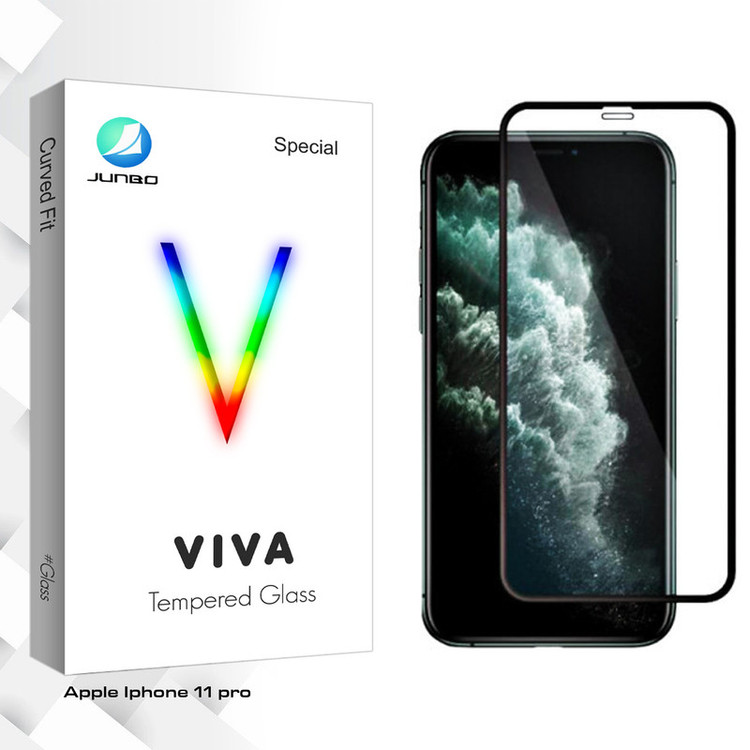 محافظ صفحه نمایش جانبو مدل Viva Glass مناسب برای گوشی موبایل اپل Iphone 11 pro