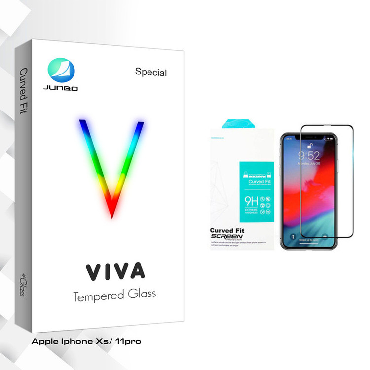 محافظ صفحه نمایش جانبو مدل Viva Glass مناسب برای گوشی موبایل اپل Iphone Xs/ 11pro