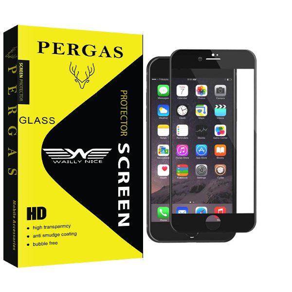 محافظ صفحه نمایش وایلی نایس مدل Pergas Glass مناسب برای گوشی موبایل اپل Iphone 8 plus