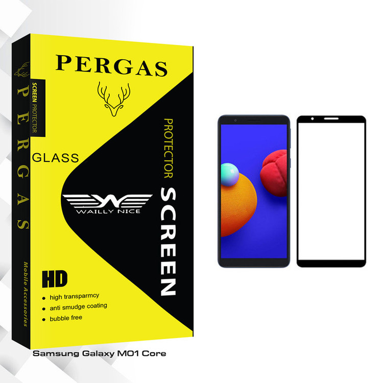 محافظ صفحه نمایش وایلی نایس مدل Pergas Glass مناسب برای گوشی موبایل سامسونگ Galaxy M01 Core