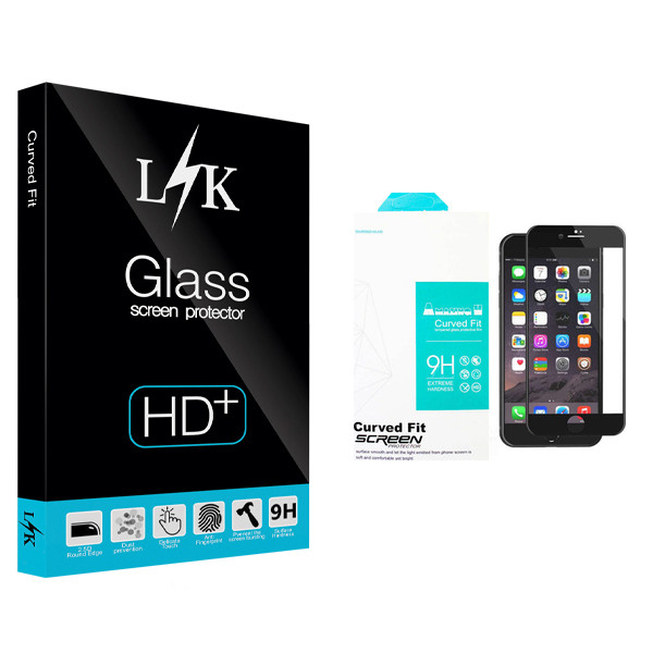 محافظ صفحه نمایش ال کی مدل +HD مناسب برای گوشی موبایل اپل Iphone 7/ 8