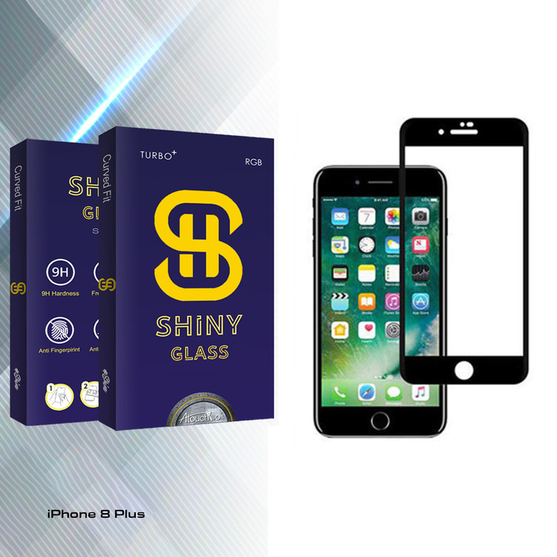 محافظ صفحه نمایش سرامیکی آتوچبو مدل Shiny Glass مناسب برای گوشی موبایل اپل iPhone 8 Plus