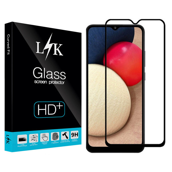 محافظ صفحه نمایش سرامیکی مات ال کی مدل +HD مناسب برای گوشی موبایل سامسونگ Galaxy A02/A02S/A12