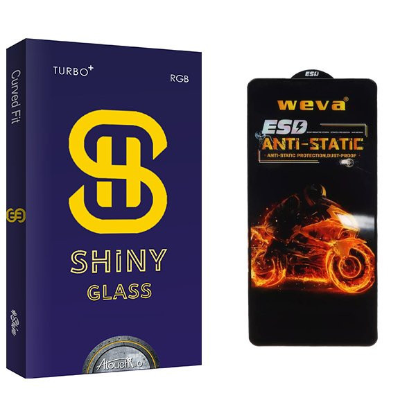 محافظ صفحه نمایش آتوچبو مدل Shiny Weva ESD مناسب برای گوشی موبایل شیائومی Redmi Note 11Pro