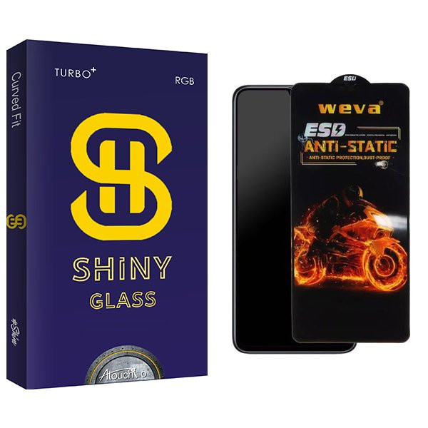 محافظ صفحه نمایش آتوچبو مدل Shiny WevaESD مناسب برای گوشی موبایل سامسونگ Galaxy A03/A03s/A13 4G/A13 5G/A23 4G/A23 5G/F23 5G/M13/M13 5G/M13 India/M23/M32 5G