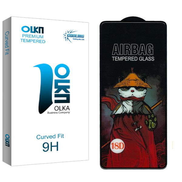 محافظ صفحه نمایش کولینگ مدل Olka Air Bag مناسب برای گوشی موبایل شیائومی Redmi Note 12 4G