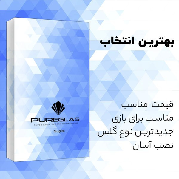 محافظ صفحه نمایش پیور گلس مدل NueGlas Antistatic مناسب برای گوشی موبایل سامسونگ Galaxy A24/A25/A15/A15 5G