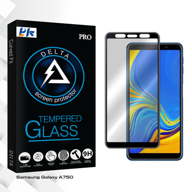 محافظ صفحه نمایش پی کی مدل Delta Glass مناسب برای گوشی موبایل سامسونگ Galaxy A750
