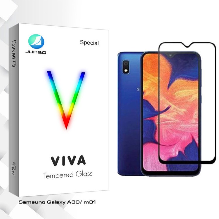 محافظ صفحه نمایش سرامیکی جانبو مدل Viva Glass مناسب برای گوشی موبایل سامسونگ Galaxy A30/ m31