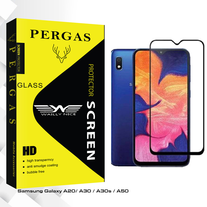 محافظ صفحه نمایش سرامیکی مات وایلی نایس مدل Pergas Glass مناسب برای گوشی موبایل سامسونگ Galaxy A20/ A30 / A30s / A50