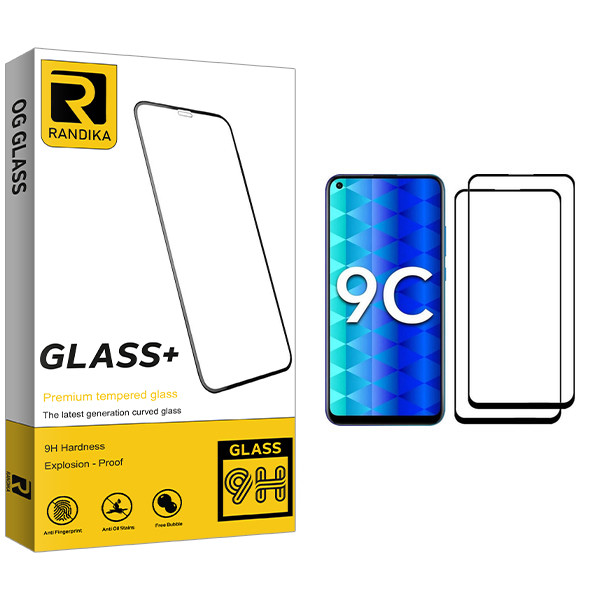 محافظ صفحه نمایش راندیکا مدل GLD مناسب برای گوشی موبایل آنر 9C بسته دو عددی