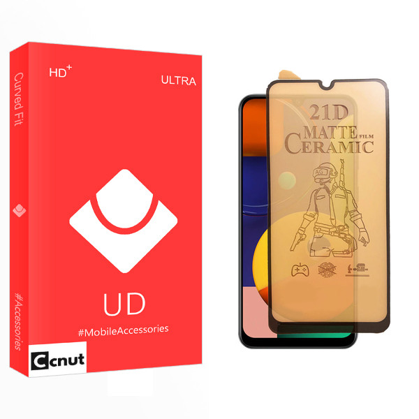 محافظ صفحه نمایش سرامیکی مات کوکونات مدل UD Curve مناسب برای گوشی موبایل سامسونگ Galaxy A22 4G / Galaxy A31 / Galaxy A20
