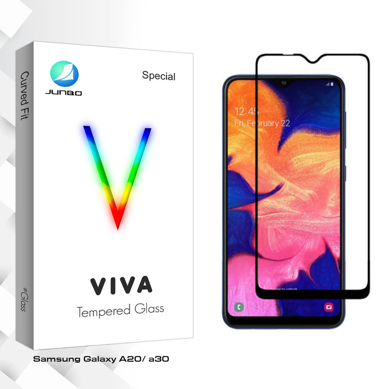 محافظ صفحه نمایش مات جانبو مدل Viva Glass مناسب برای گوشی موبایل سامسونگ Galaxy A20/ a30