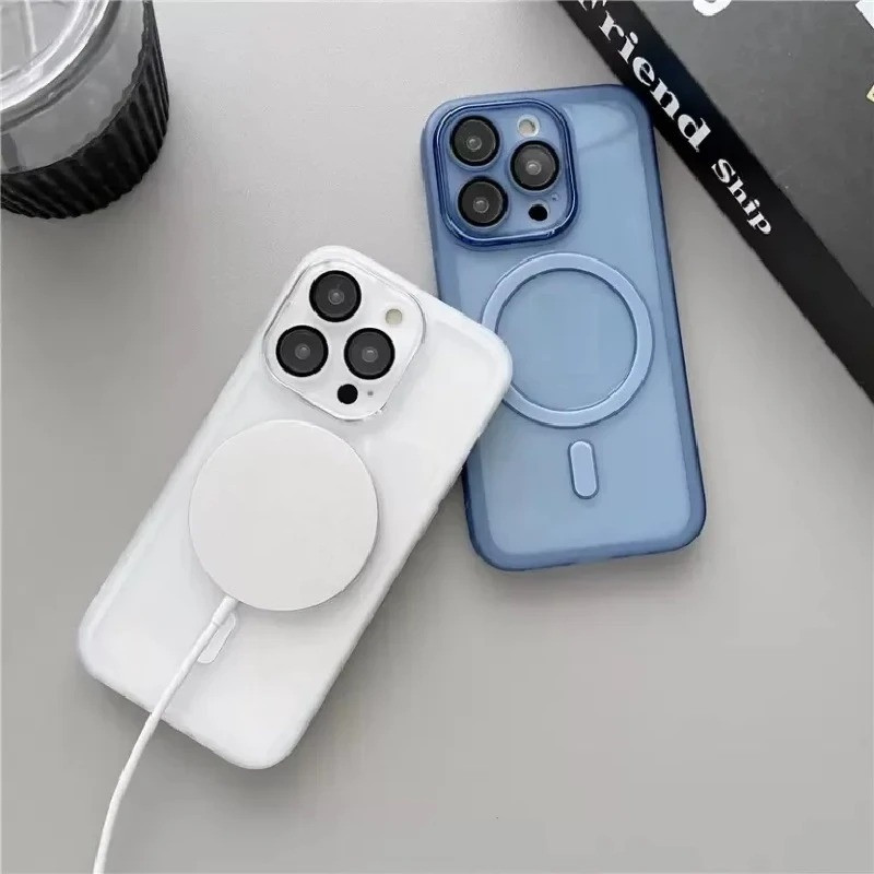کاور ال کا جی مدل قاب مگسیف مناسب برای گوشی موبایل اپل iPhone 15 Pro Max