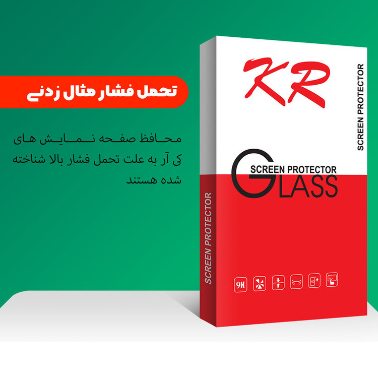 محافظ صفحه نمایش حریم شخصی کی آر مدل +HD مناسب برای گوشی موبایل سامسونگ Galaxy A12