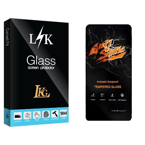 محافظ صفحه نمایش ال کا جی مدل انتی استاتیک مناسب برای گوشی موبایل شیائومی Note 12 Pro 4G / Note 12 Pro 5G / 12 Pro Plus