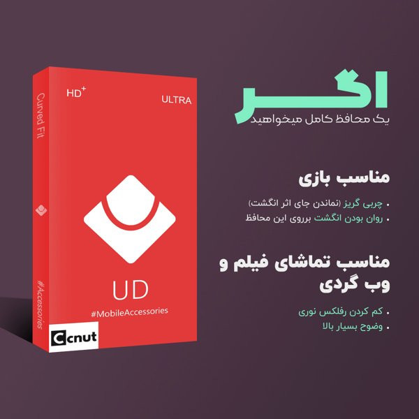 محافظ صفحه نمایش کوکونات مدل UD Antistatic مناسب برای گوشی موبایل شیائومی Redmi a3