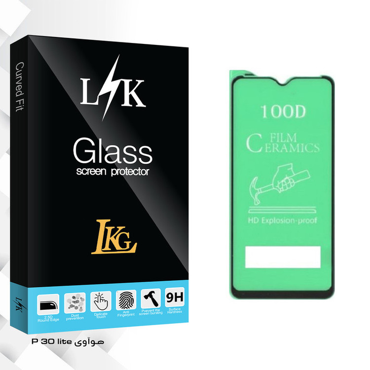 محافظ صفحه نمایش ال کا جی مدل LK Glass مناسب برای گوشی هوآوی p 30 lite